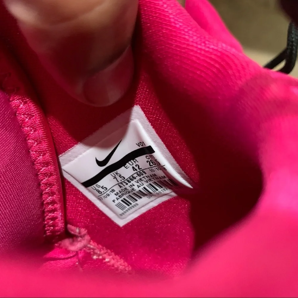 Nike Hyperdunk X Kay Yow TB 2018 Breast Cancer‎ Awareness AT3866-609 Size 8.5